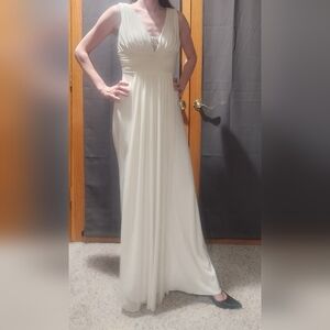 Cachè Elegant Ivory Gown